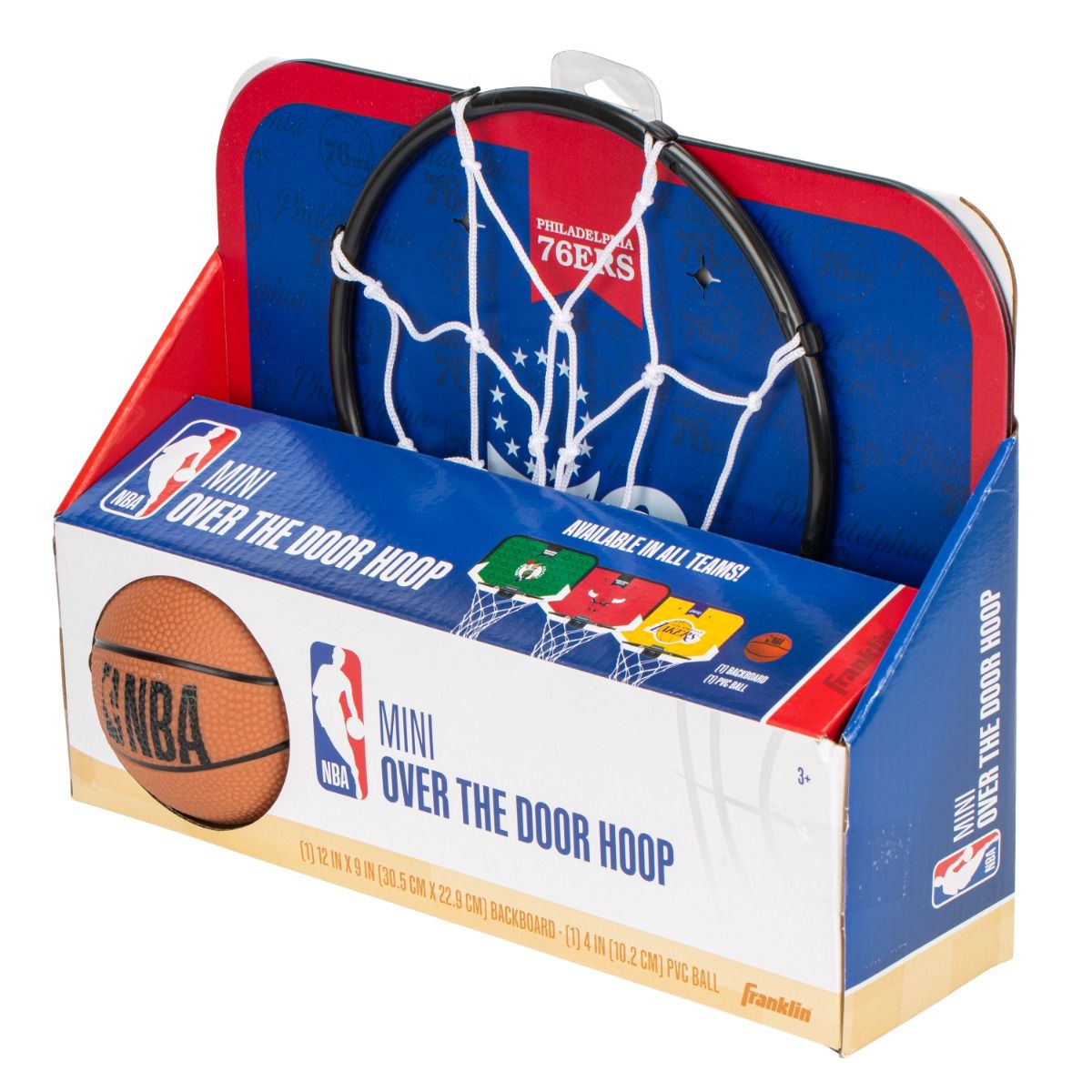 Philadelphia 76ers Mini Over The Door Hoop