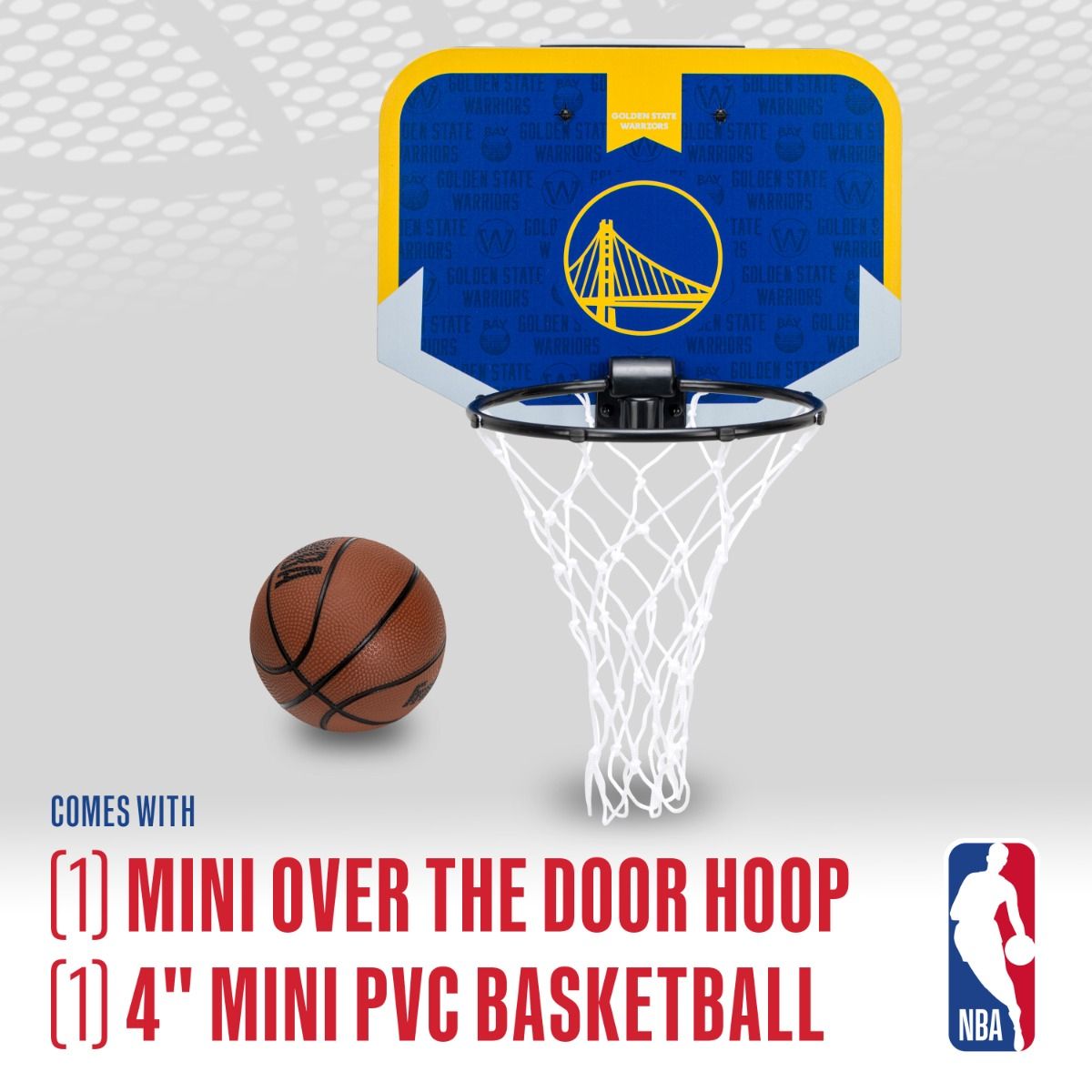 Golden State Warriors Mini Over The Door Hoop