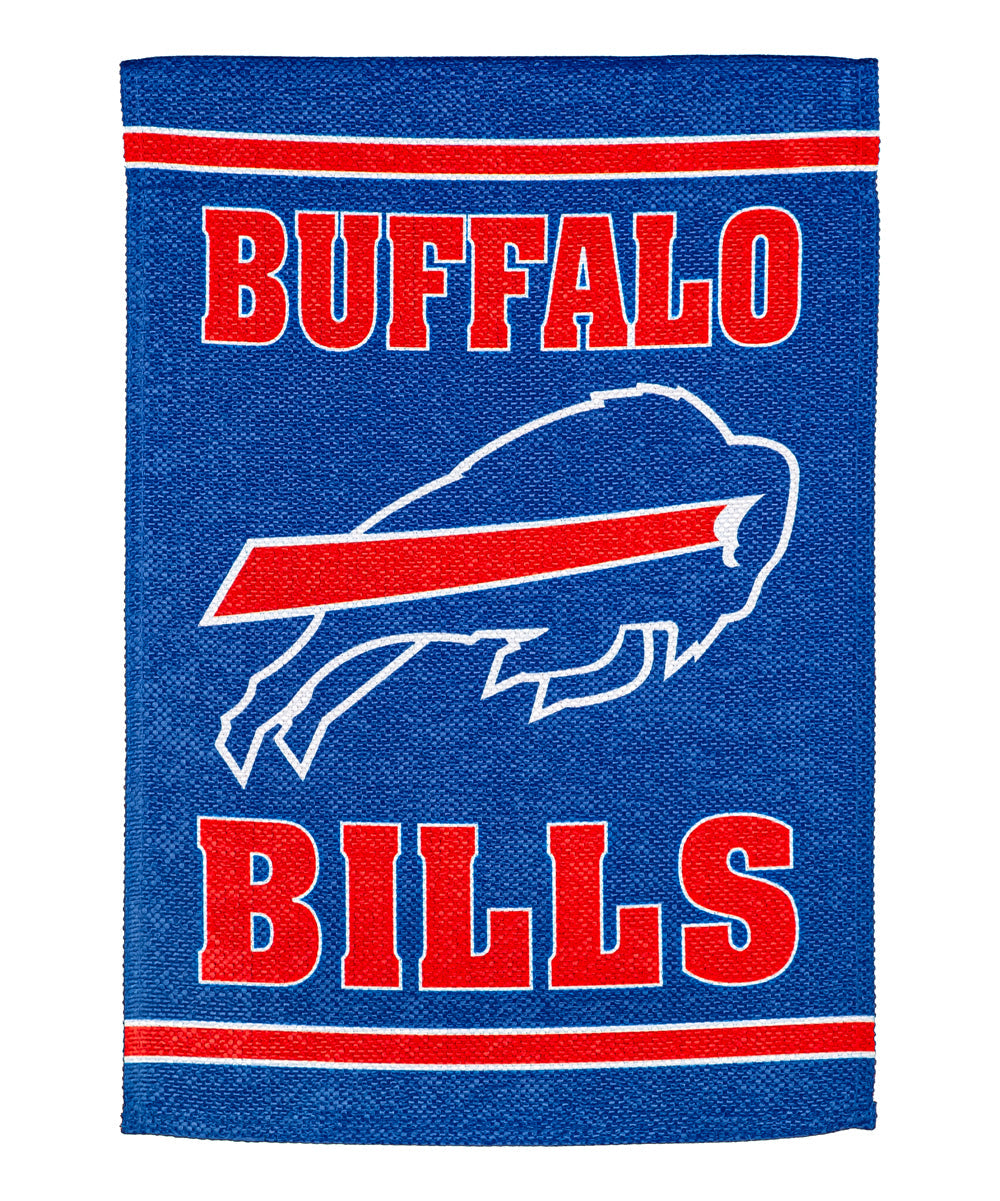 Buffalo Bills Double Sided Embossed Suede House Flag