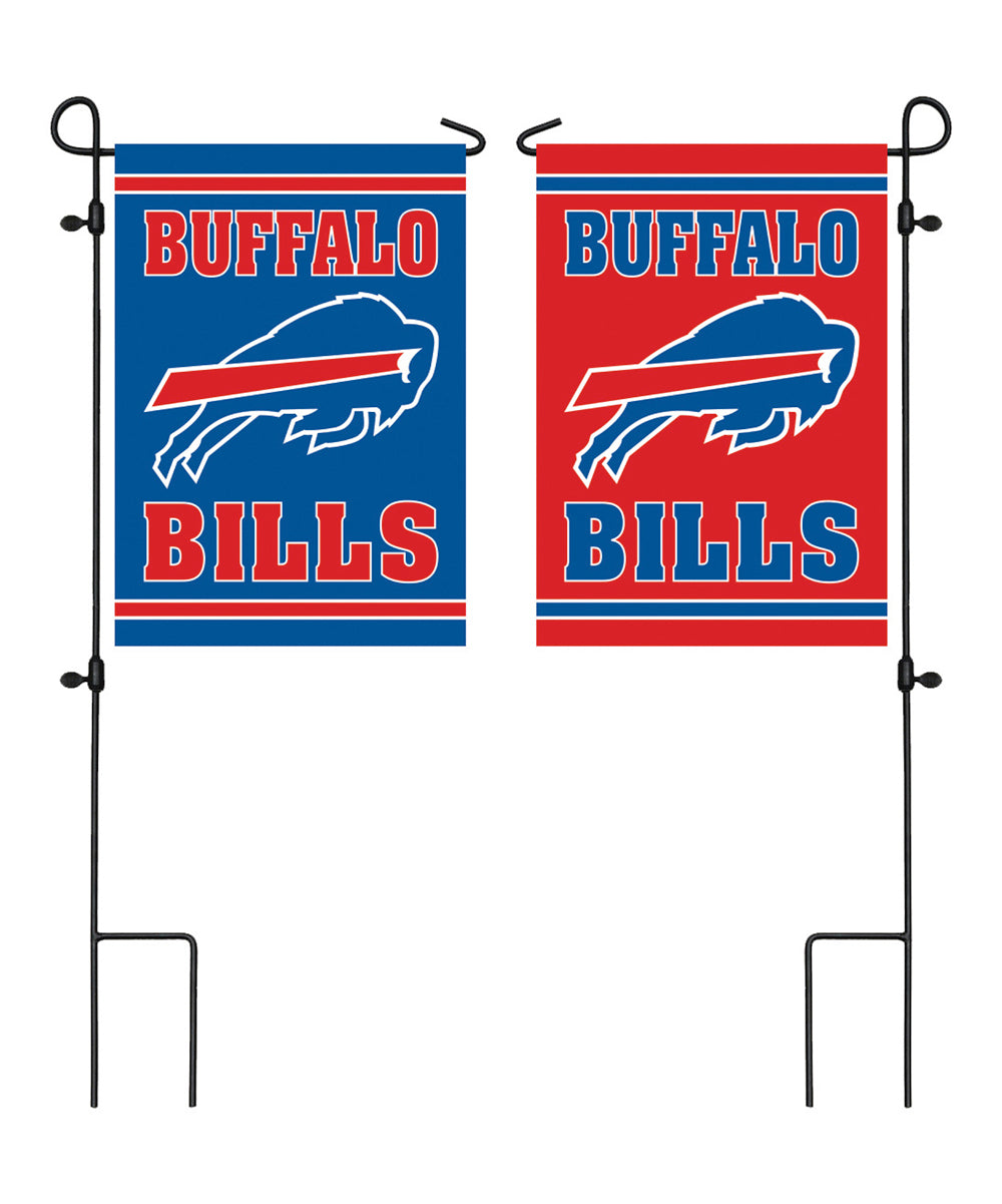 Buffalo Bills Double Sided Embossed Suede Garden Flag
