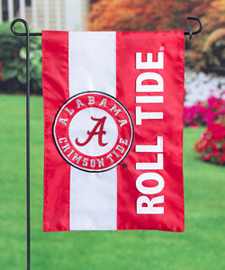 Alabama Crimson Tide Embellish Garden Flag