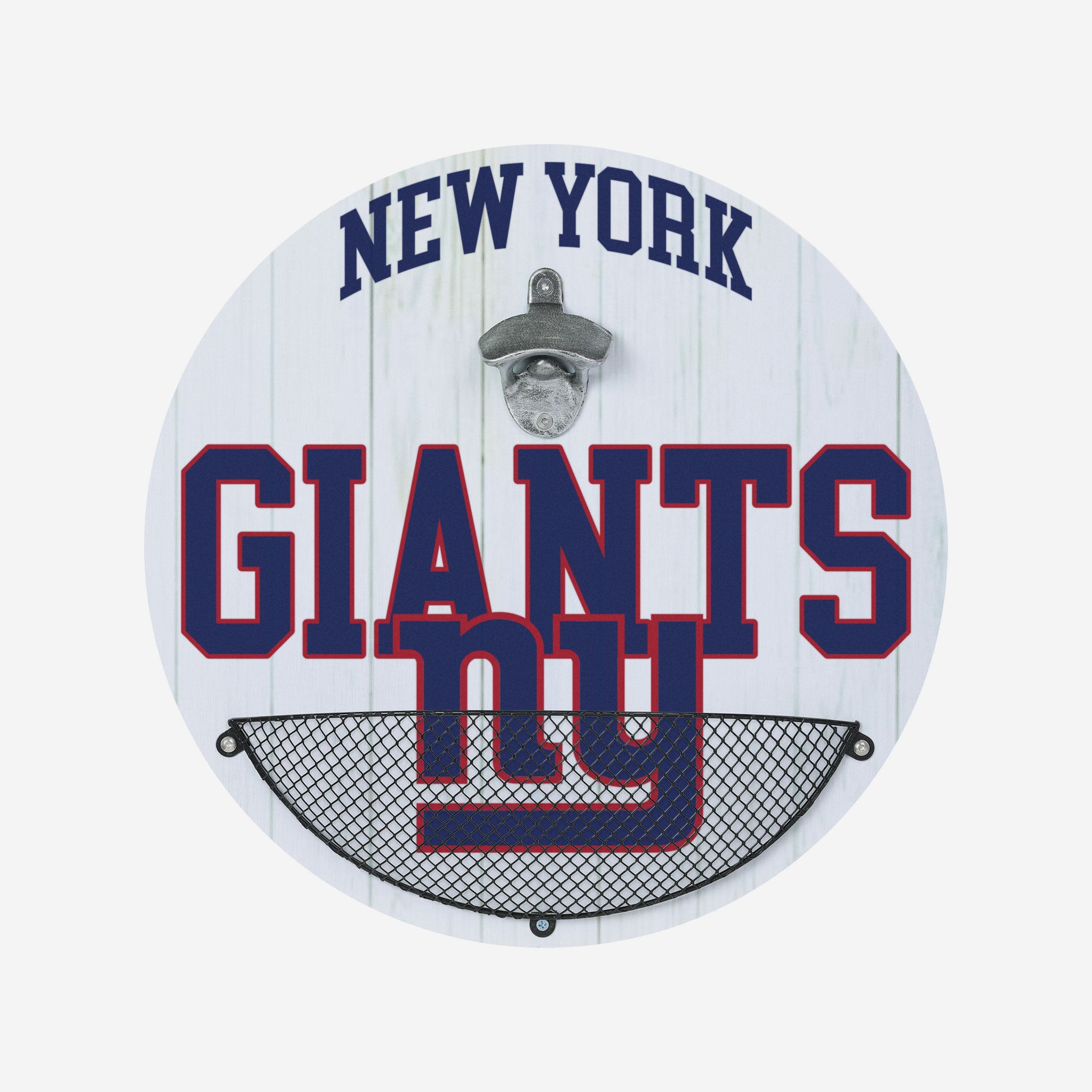 New York Giants 15" Round Bottle Cap Catcher