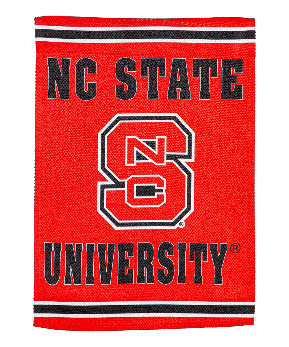 North Carolina State Wolfpack Double Sided Embossed Suede House Flag