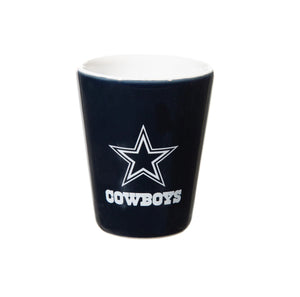 Dallas Cowboys Sports Ceramic Shot Glass