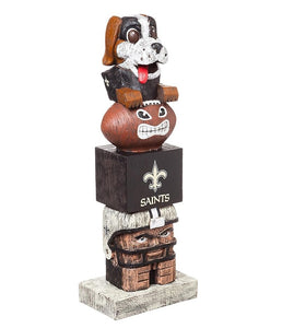 New Orleans Saints Tiki Totem Statue