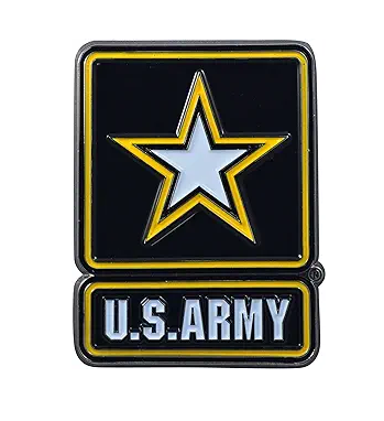 US Army Auto Emblems - Colored