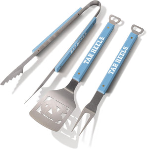 North Carolina Tar Heels 3 Piece Barbecue Set