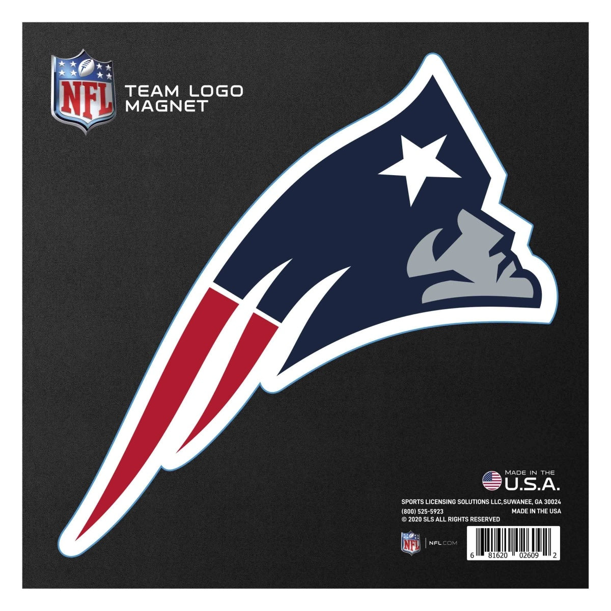 New England Patriots Team Logo Magnet
