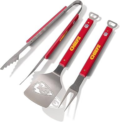 Kansas City Chiefs 3 Piece Barbecue Set