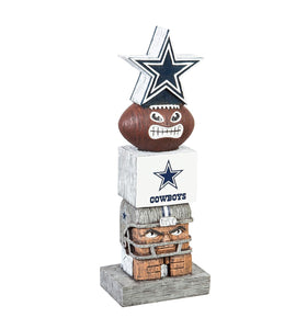 Dallas Cowboys Tiki Totem Statue