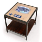 Dallas Cowboys 25-Layer Stadium Views Lighted End Table