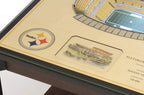 Pittsburgh Steelers 25-Layer Stadium Views Lighted End Table