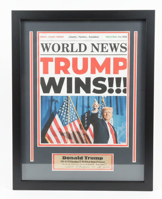 President Trump Wins 2024 Frames