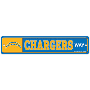 Los Angeles Chargers Way Street / Zone Sign