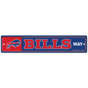 Buffalo Bills Way Street / Zone Sign
