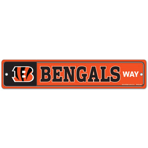 Cincinnati Bengals Way Street / Zone Sign
