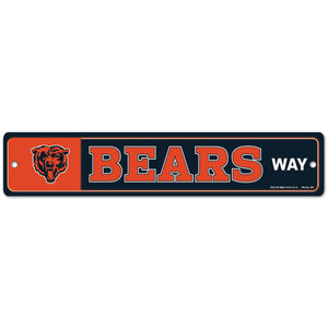 Chicago Bears Way Street / Zone Sign