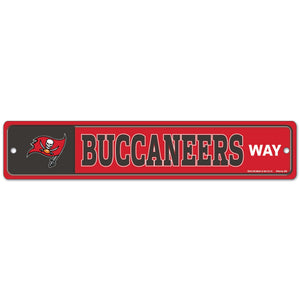 Tampa Bay Buccaneers Way Street / Zone Sign