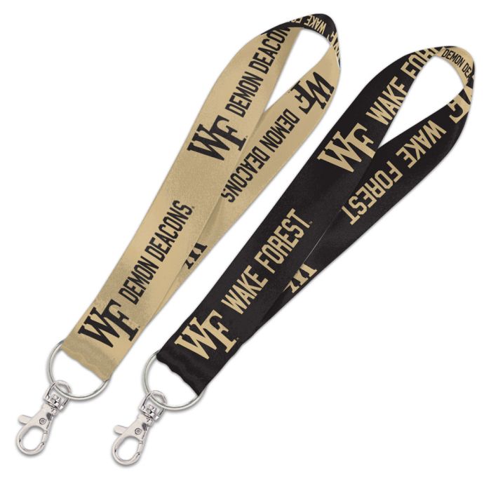 WAKE FOREST : LANYARD KEY STRAP 1"