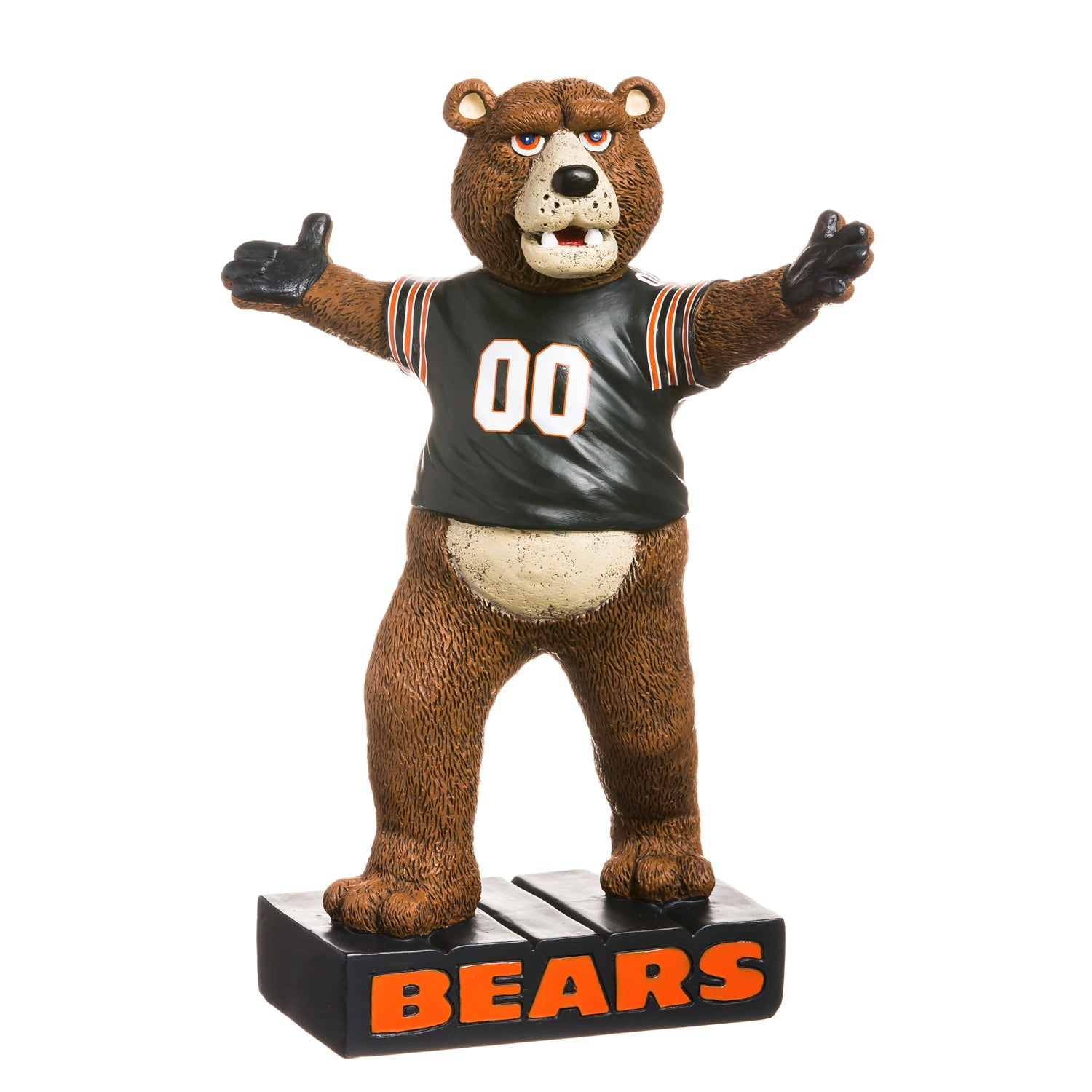 Chicago Bears Tiki Mascot Statue