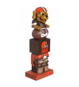 Cleveland Browns Tiki Totem Statue