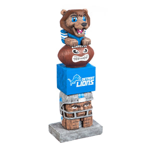 Detroit Lions Tiki Totem Statue