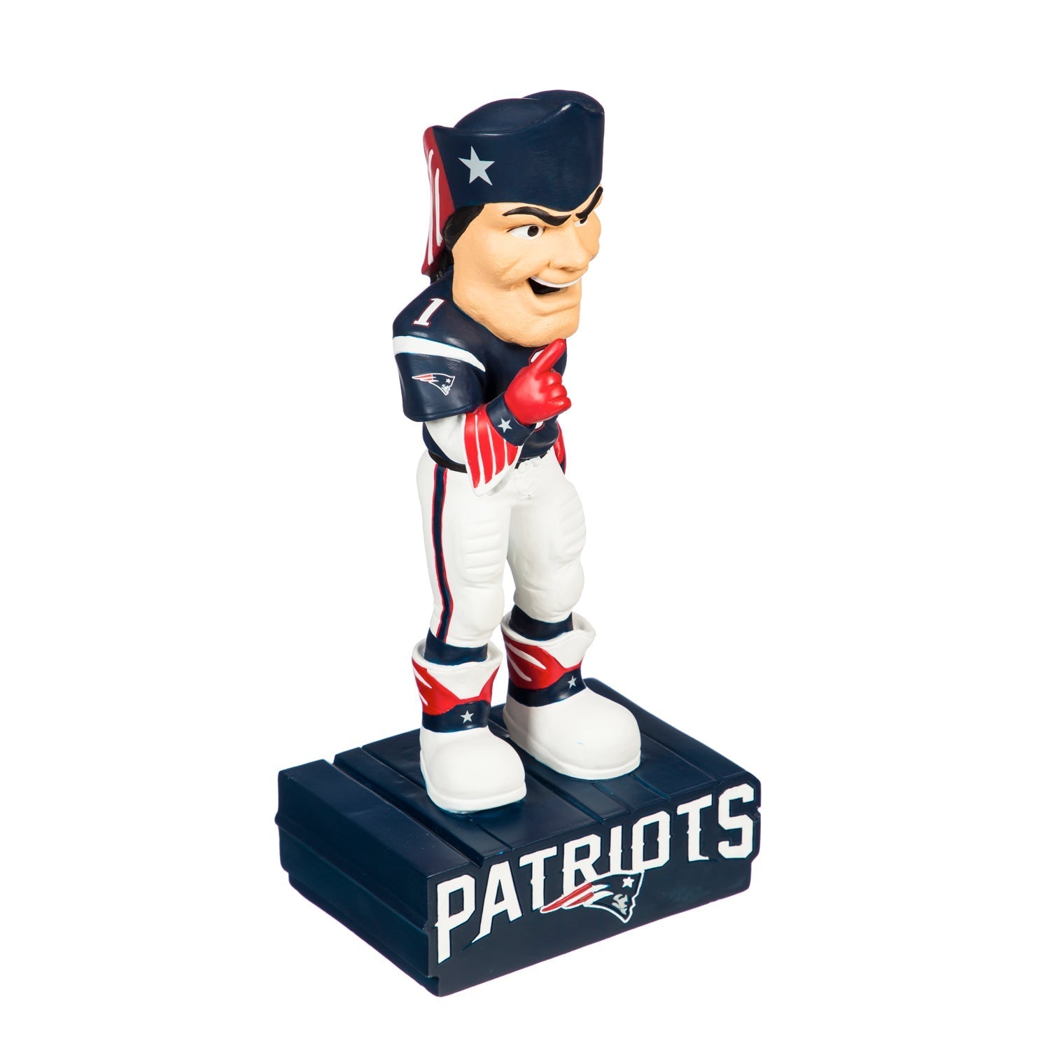 New England Patriots Tiki Mascot Statue