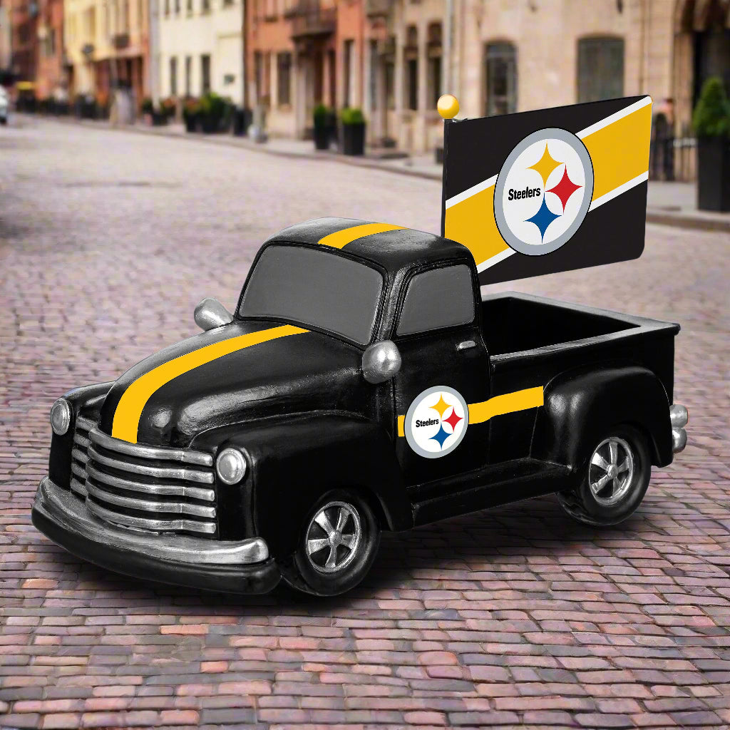 Pittsburgh Steelers Rally Truck Statue