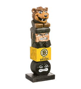 Boston Bruins Tiki Totem Statue