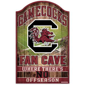South Carolina Gamecocks Fan Cave Wood Sign 11