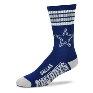 Dallas Cowboys 4 Stripe Deuce Sports Socks