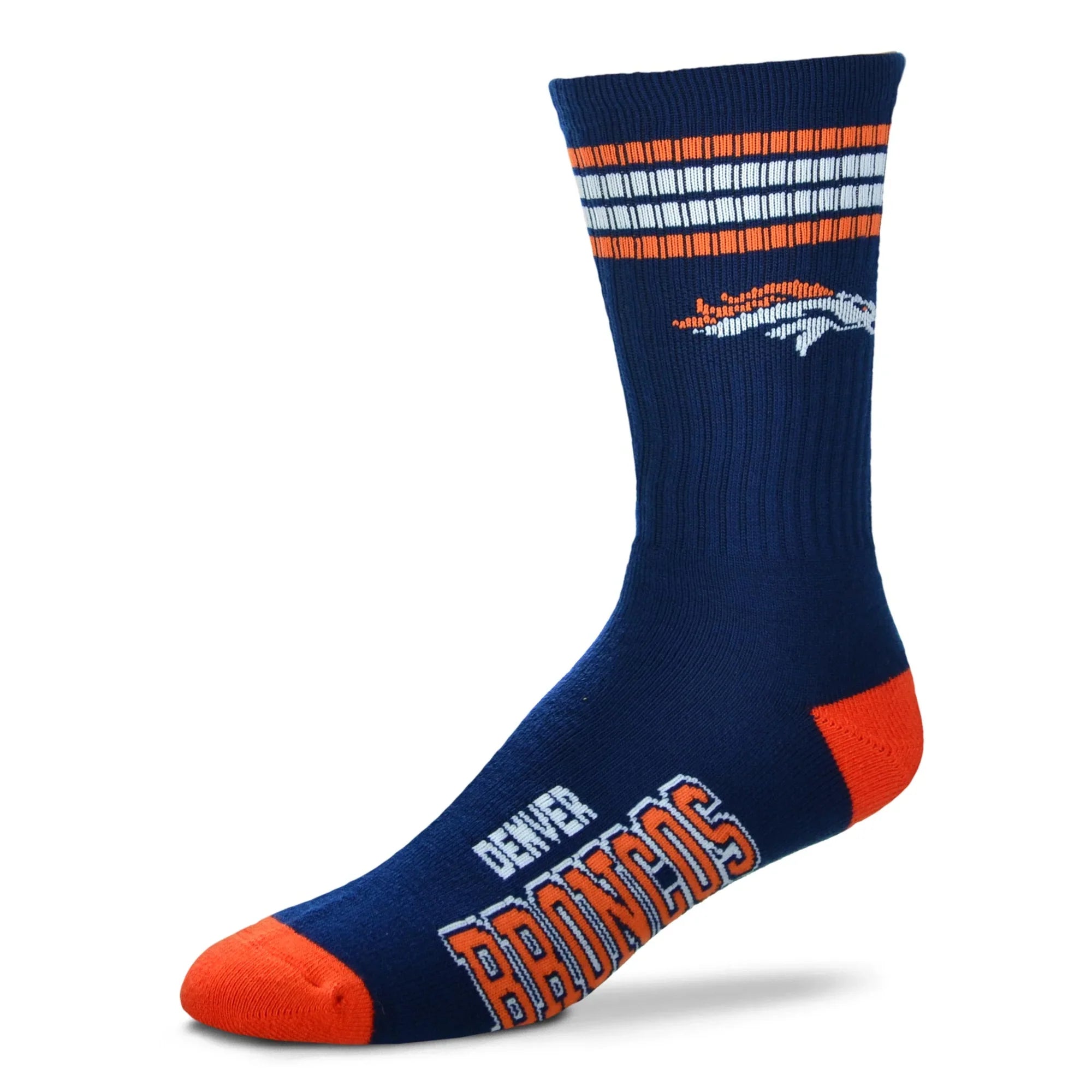 Denver Broncos 4 Stripe Deuce Sports Socks