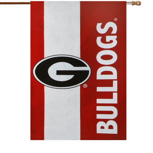 Georgia Bulldogs Embellish House Flag