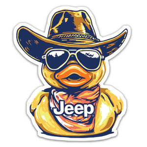 Duck Trail Blazer Jeep Sticker