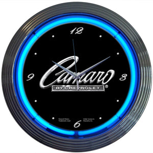 Camaro Neon Clocks