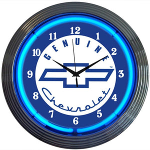 Chevrolet Genuine Neon Clocks