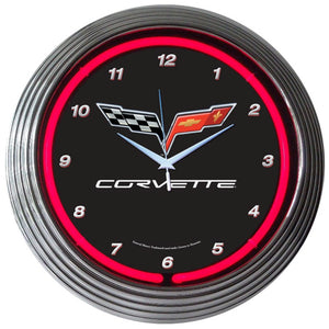 Corvette C6 Neon Clocks