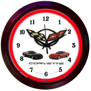 Corvette C5 Neon Clocks