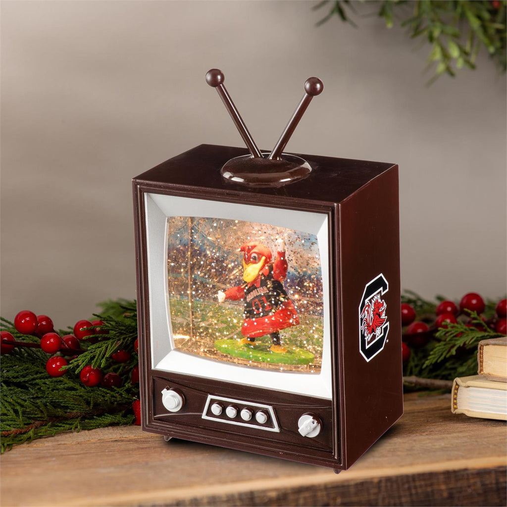 South Carolina Gamecocks Vintage TV Water Lantern