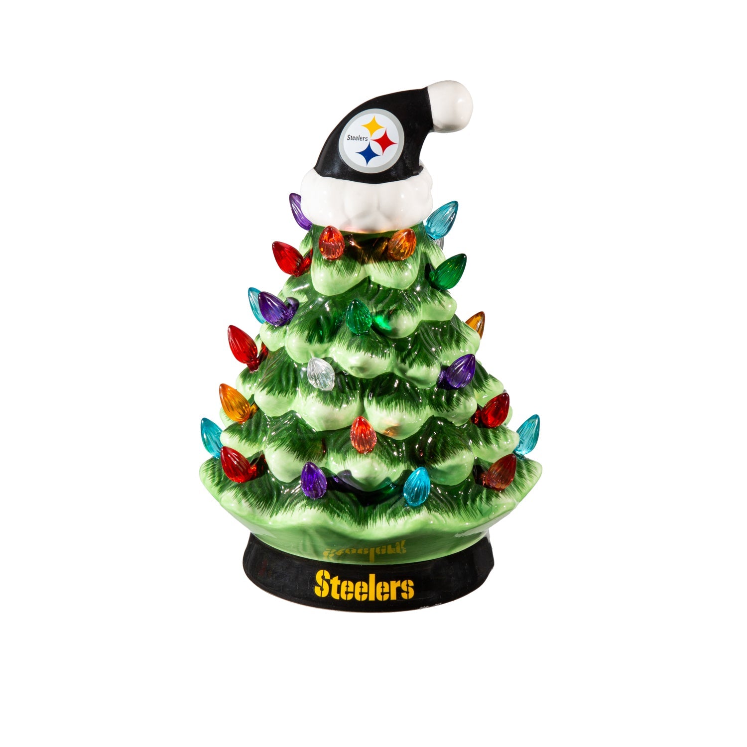 North Carolina Tar Heels LED Ceramic Christmas Tree - 8"