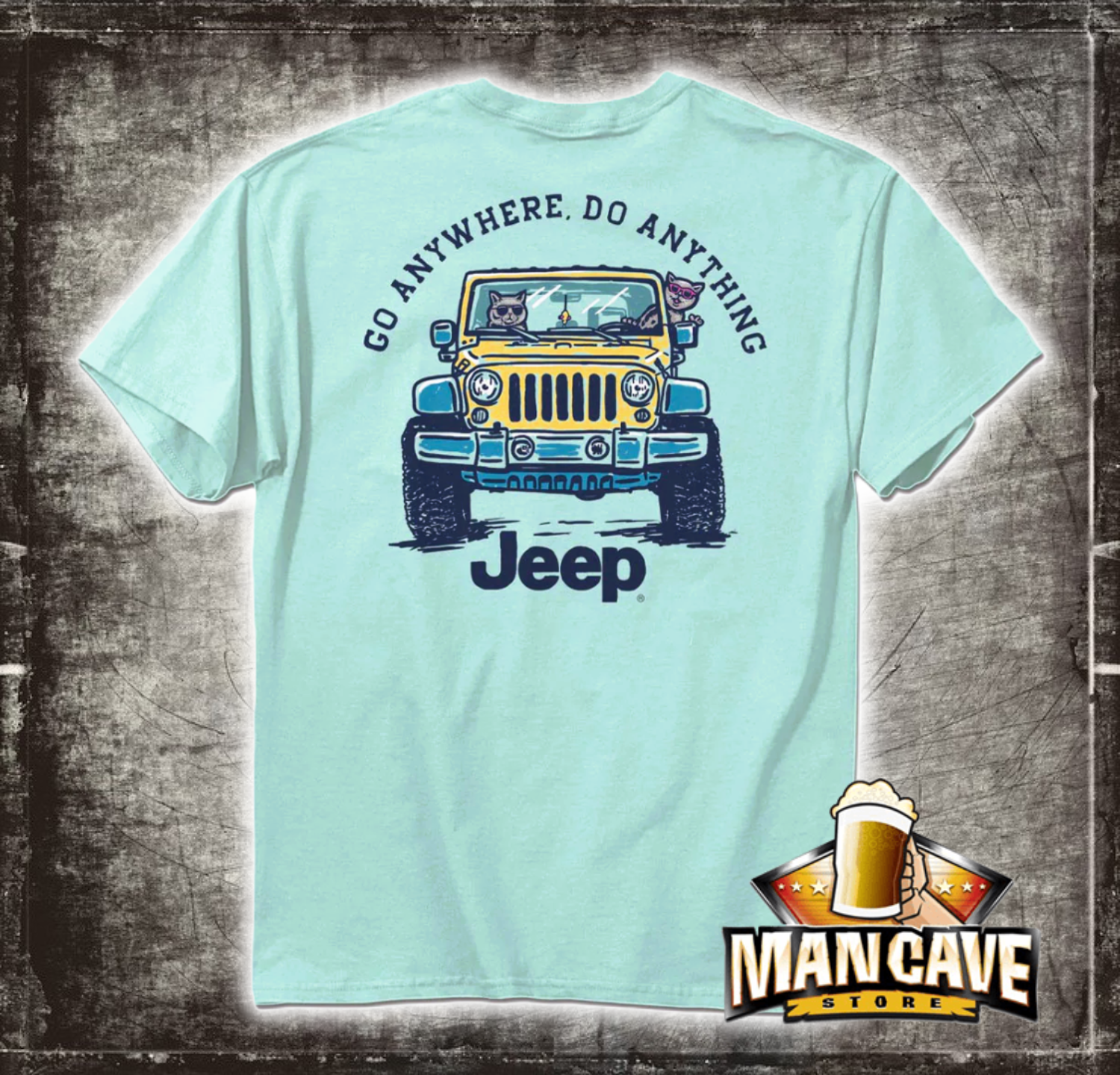 Jeep Cat Ride T‑Shirt