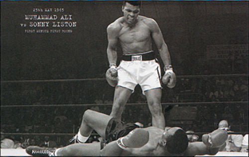 Muhammad Ali vs Sonny Liston Poster