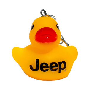 Jeep Duck Yellow Keychain