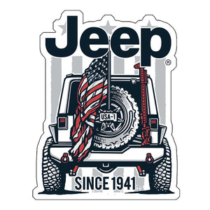 USA 1 Jeep Sticker