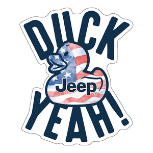 Duck Yeah Jeep Sticker