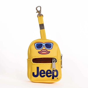 Jeep Mini Backpack Duck Keychain