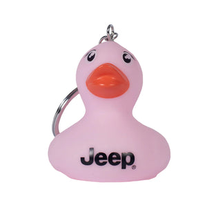 Jeep Duck Pink Keychain