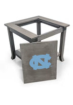 North Carolina Tar Heels Game Day Side Table