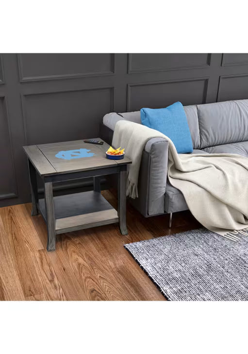 North Carolina Tar Heels Game Day Side Table