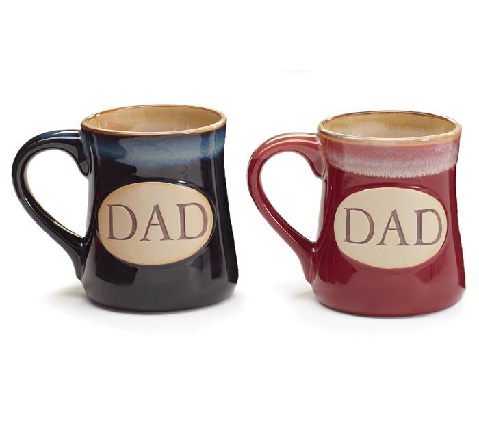 Dad Mug With Message Two Color Vintage Mug